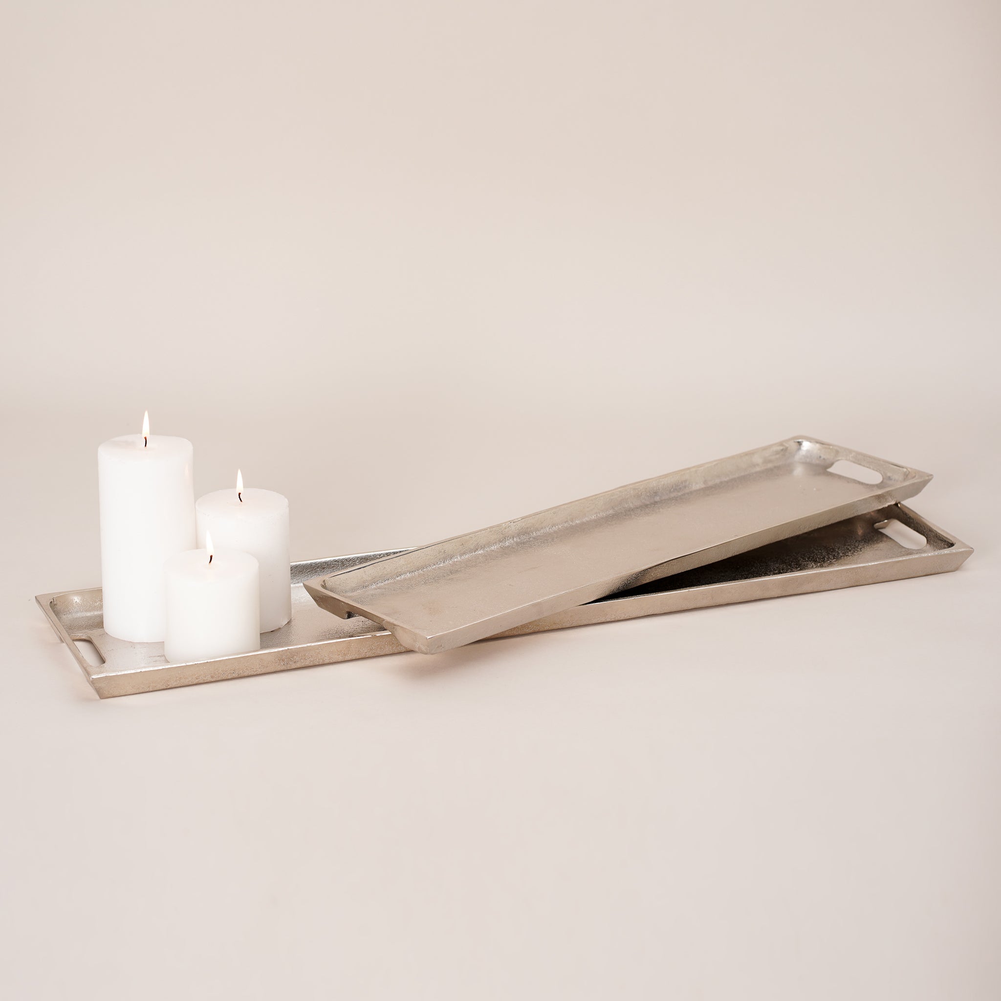 Linea Tray - SILVER – AYSSA HOME